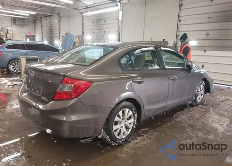 2012 Honda Civic Lx z USA, uszkodzony, nr VIN 2HGFB2F51CH518218